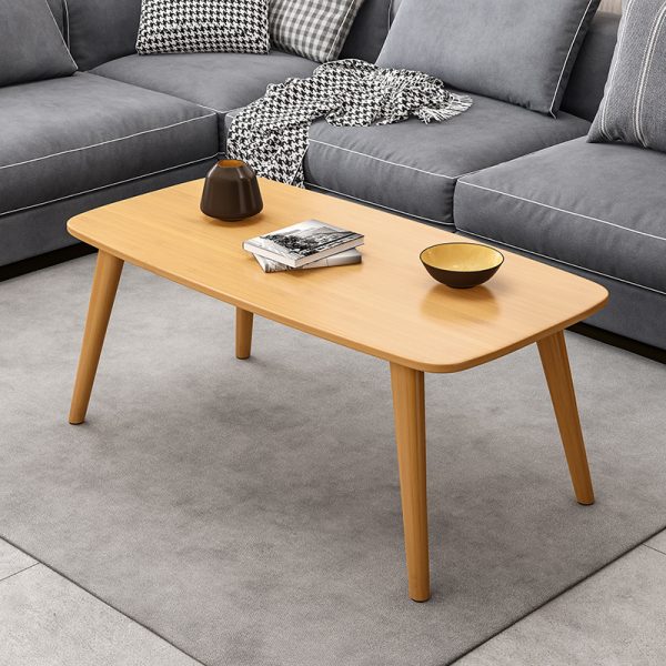 Scandinavian Style Solid Wood Coffee Table 