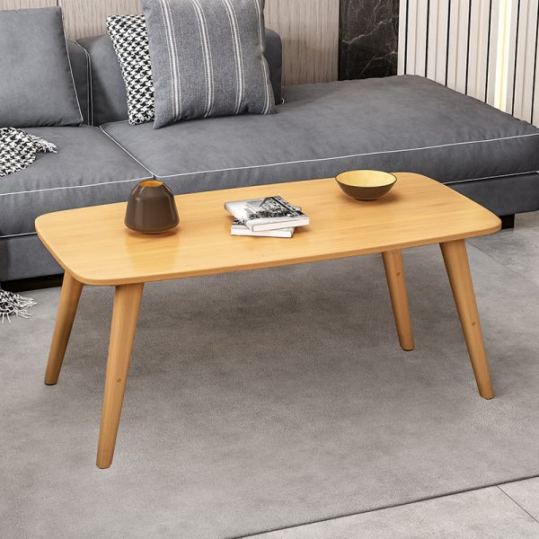 Scandinavian Style Solid Wood Coffee Table 