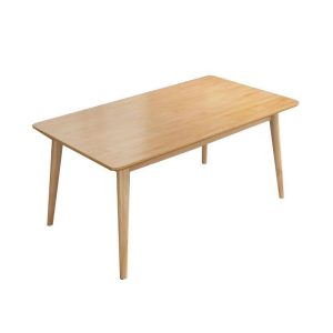 Scandinavian Style Solid Wood Dining Table