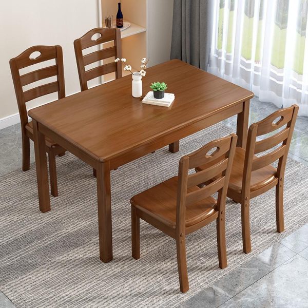 Scandinavian Style Solid Wood Dining Table