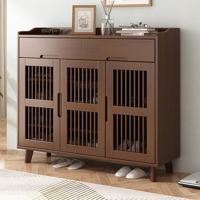 Solid Wood Shoe Cabinet