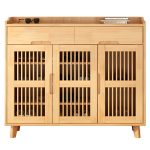 Solid Wood Shoe Cabinet