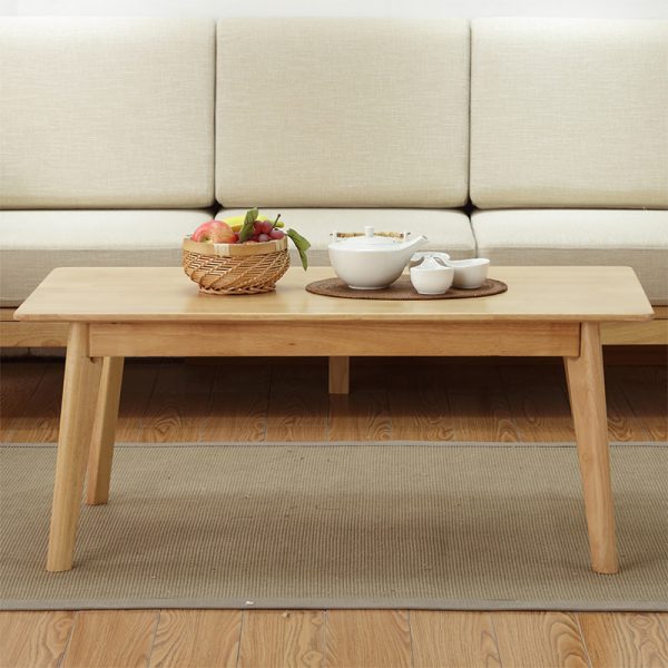 Scandinavian Style Solid Wood Simple Coffee Table