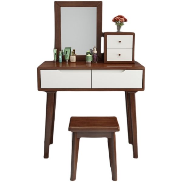 Scandinavian Style Solid Wood Vanity Table