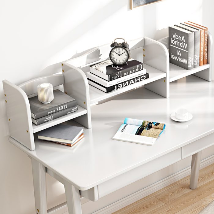 Scandinavian Style Wooden Desktop Shelf