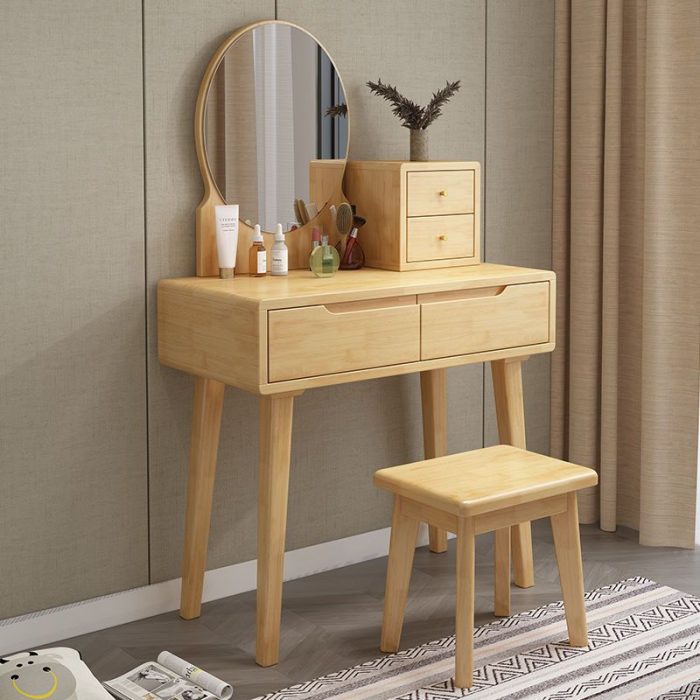 solid wood dressing table