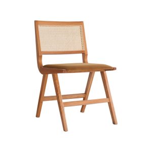 Nordic Modern Dining Chair – Organic Curves & Ergonomic Comfort