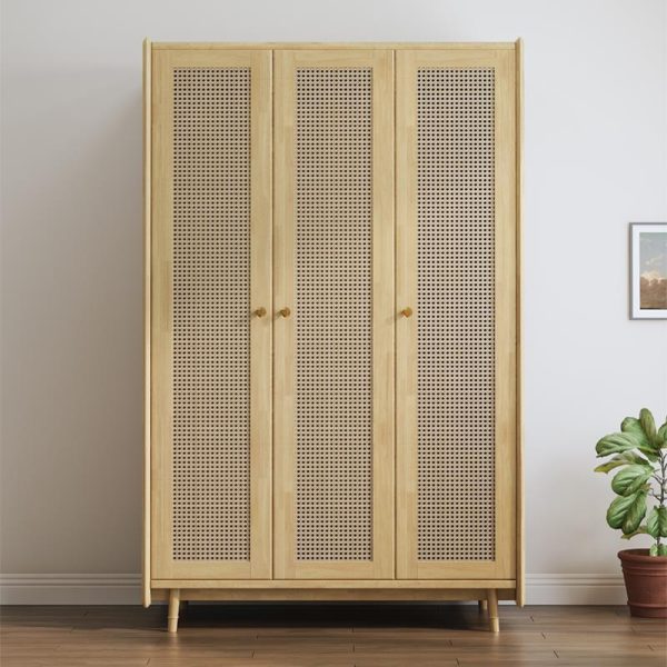 solid wood wardrobe