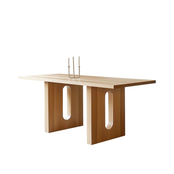 Expandable Solid Wood Table – Space-Saving Versatility for Small Spaces