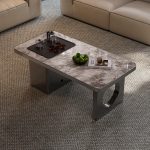 Experience modern luxury with sophisticated stone coffee tables.