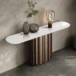 Stainless Steel Base for Entryway Tables, Heavy-Duty