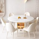 Simple Nordic Dining Table for Modern Spaces