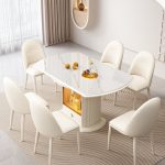 Simple Nordic Dining Table for Modern Spaces