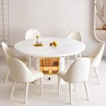 Simple Nordic Dining Table for Modern Spaces