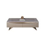 Sleek Glass Top Coffee Table and TV Stand for Wholesale
