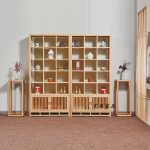 Sleek Modular Display Shelf for Living Rooms – Functional Storage with a Modern Twist