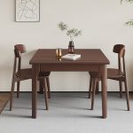 Elegant and timeless Scandinavian coffee table with intricate woodwork for style-conscious spaces.