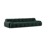Uncover the charm of Scandinavian design with the Nordic cushioned sofa.