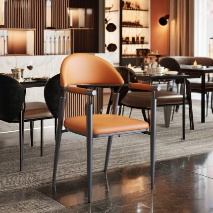 Soft-Padded Scandinavian Chairs for Stylish Living Room Designs