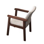 Solid Wood Dining Chair with Soft Cushion for Wholesale