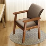 Solid Wood Dining Chair with Soft Cushion for Wholesale