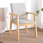 Solid Wood Dining Chair with Soft Cushion for Wholesale