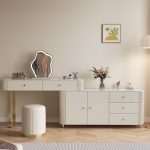 Solid Wood Bedroom Vanity Dresser