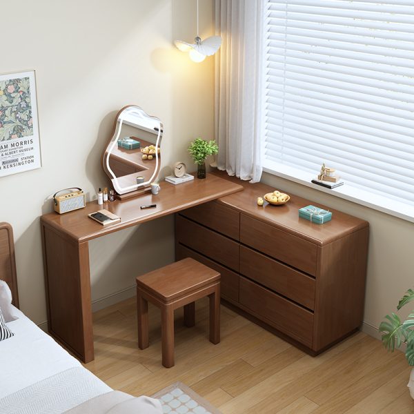 Eco-Friendly Solid Wood Vanity Table