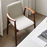 Vintage Solid Wood Dining Table and Chairs Set