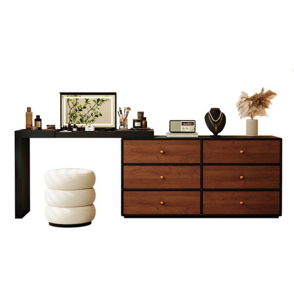 Solid Wood Bedroom Vanity Dresser