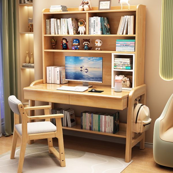 Space-Saving Kids Bookcase Counter Sets