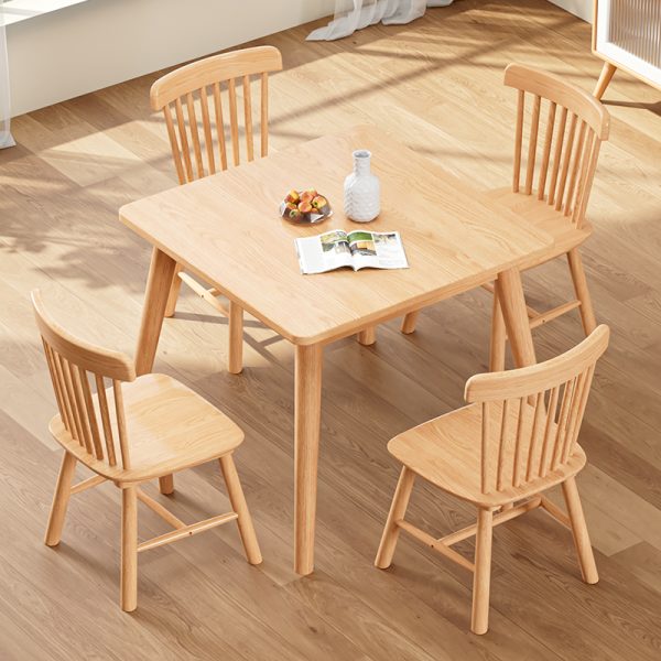 Square Solid Wood Dining Tables – Bulk Orders for Commercial Buyers