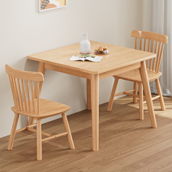 Square Solid Wood Dining Tables – Bulk Orders for Commercial Buyers