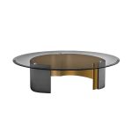 Contemporary Glass Coffee Table - Light Luxury & Artistic Appeal