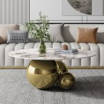 Stainless Steel Base for Modern Coffee Tables