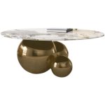 Stainless Steel Base for Modern Coffee Tables