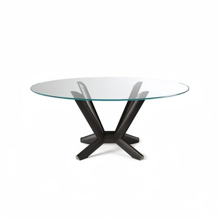 Rust-Resistant Stainless Steel Table Base