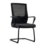 Stylish Mesh Reception Chair for Contemporary Offices