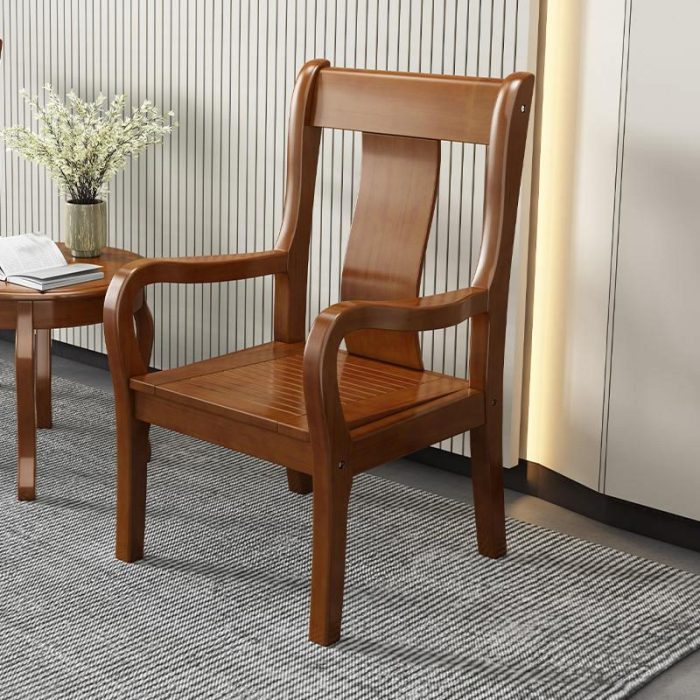 Stylish and Ergonomic Solid Wood Backrest Chair for Global Wholesalers