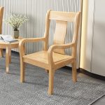 Stylish and Ergonomic Solid Wood Backrest Chair for Global Wholesalers