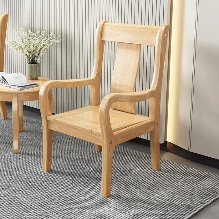 Stylish and Ergonomic Solid Wood Backrest Chair for Global Wholesalers