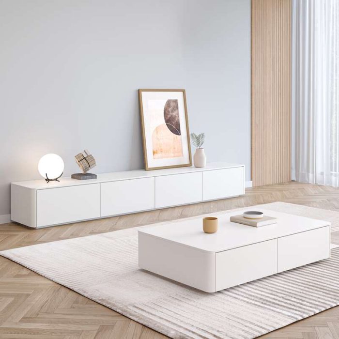 Its versatile aesthetic effortlessly complements both minimalist and contemporary interiors, creating a bold yet elegant focal point.