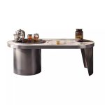 Luxury stone coffee tables add a touch of class to any room.