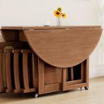 Modern Solid Wood Dining Table for North American, European, and Australian Markets