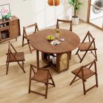 Modern Solid Wood Dining Table for North American, European, and Australian Markets