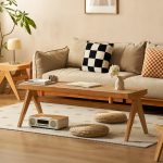Minimalist Solid Wood Dining Table – Timeless Design for Modern Homes