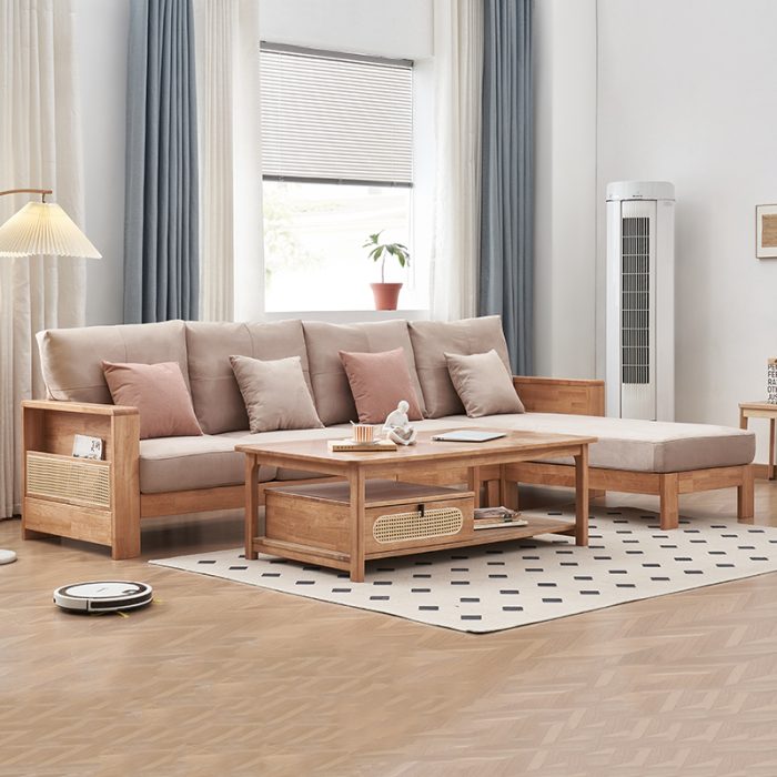 With a timeless design, this sofa embodies elegance and practicality. Its cushioned seating and strong frame provide lasting comfort. Ideal for enhancing the beauty of any living area.