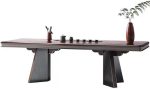 Make a lasting impression with a solid wood coffee table.