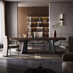 Make a lasting impression with a solid wood coffee table.