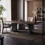 Make a lasting impression with a solid wood coffee table.